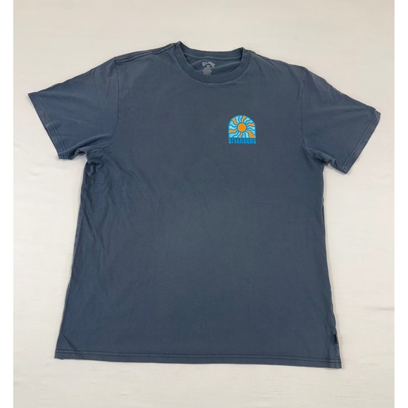 Billabong Other - Billabong Mens Navy Blue Sunburst‎ Graphic T-Shirt Size XL Premium Cotton